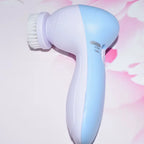 Electric Facial Cleaner 5 in 1 Face Cleansing Brush Wash Machine Spa Skin Care Massager Blackhead Cleaning Facial Cleanser Tools