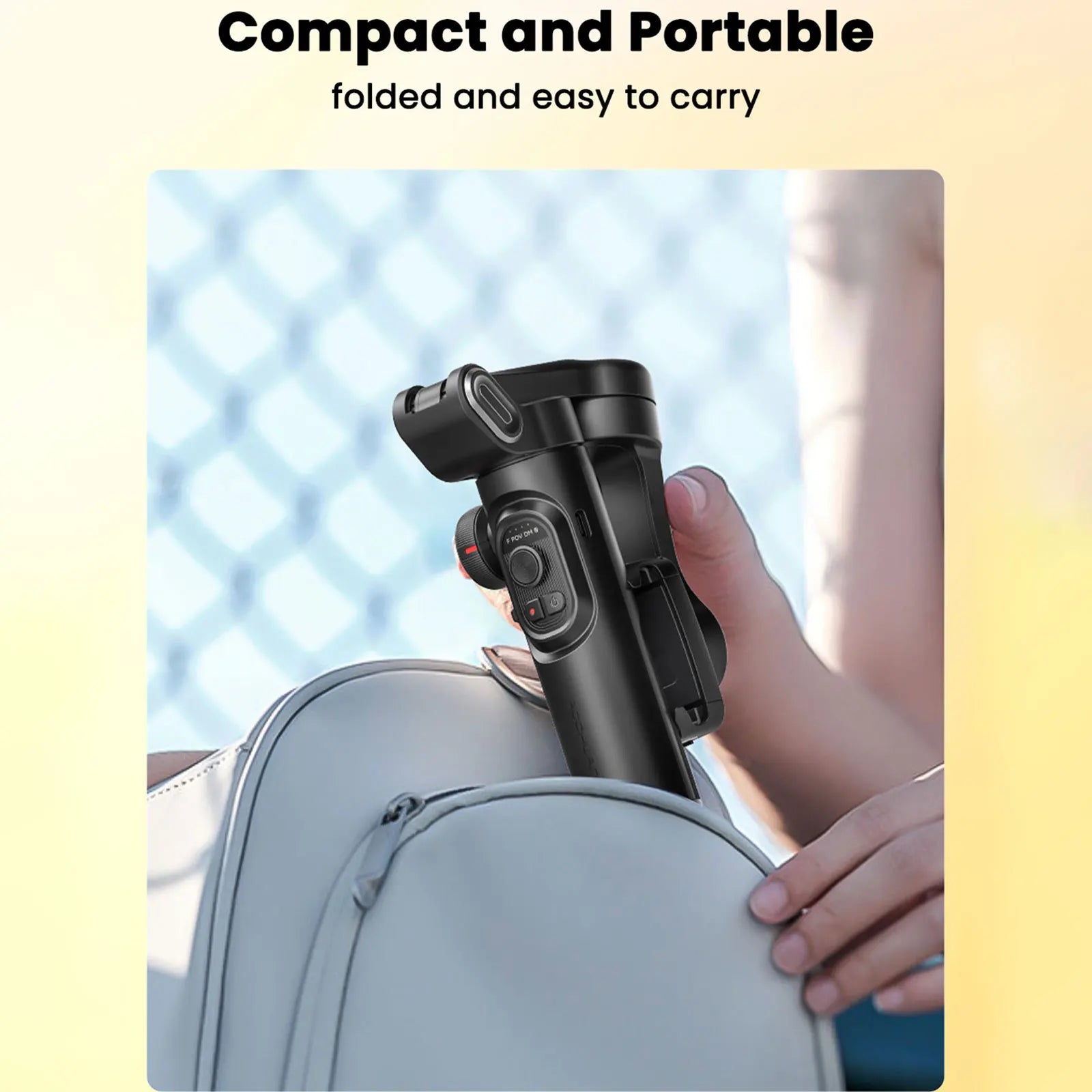 Smart XE AI Version Gimbal Stabilizer for Smartphone,No APP AI Tracking Gesture Control Gimbal with Tiktok Youtube