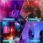 Astronaut Galaxy Projector, Starry Sky Nebula Projection Night Light with Remote Control and Timer, Suitable for Bedroom and Party Decoration